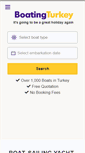 Mobile Screenshot of boatingturkey.net